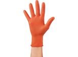 Guanti Lampa X-Strong In Nitrile Per Uso Officina 50Pz M