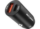 Caricabatterie Da Auto Alzapower M220 USB-A USB-C Power Delivery 35W čErná