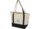 Borsa "Sam"", Cotone Riciclato, 15L PF4612 (Taglia Unica) (Nero/Naturale)"