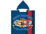 Paw Patrol Here To Help Strandtuch Poncho 55X110 Cm