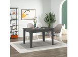 Tavolo Allungabile Megaron 120X80 Cm Colore Antracite