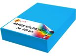 Carta A Colori A4 80G Blu Intensivo 500 Fogli