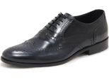 O3365 Scarpa Allacciata Uomo Rossi Man Vintage Effect Shoes Blue