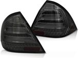Fanali Posteriori Full Led Per Mercedes Classe C W203 Berlina Anno 00-04 Smoke