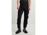 Kalhoty Urban Classics Pantaloni Cargo Multitasche Neri - 32