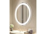 Specchio Da Bagno A Led - Specchio Per Vanità Con 3 Colori - Montaggio A Parete - Rotondo Da 60 Cm