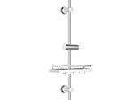 Asta Doccia Joho In Acciaio Inox Con Supporto Per Soffione E Piatto Doccia Asta Doccia 70 Cm Con Fissaggio A Parete Variabile Cromo
