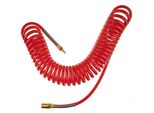 Tubo A Spirale Per Aria Compressa Rqs 12 Metri - Adatto Per Compressori - Tubo Inpoliuretano8X12 Mm