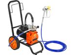 Succebuy Spruzzatore Di Vernice Airless Con Membrana, Efficiente Spruzzatore Di Vernice Airless Con Asta Di Estensione, 1100 W 2000 Psi Spruzzatore Di Vernice Airless Ad Alta Pressione Per Lavori Di Pittura A Casa