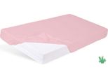 Babymatex Lenzuolo Di Bambù Con Elastico 70X140 Bambù 09 Rosa Chiaro Per Lettino