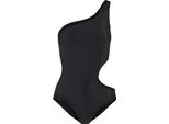 Urban Classics - Costume Da Bagno Asimmetrico Da Donna TN956 (Xl) (Nero)