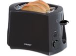 Cloer 3310 - Toaster - 2 Scheibe - Schwarz