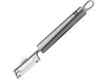 Pelaverdure A Pendolo Dr. Oetker, Ausilio Da Cucina In Acciaio Inox Di Alta Qualità, Pelaverdure Universale Con Impugnatura Robusta, Utensile Da Cucina Per Sbucciare Frutta E Verdura (Colore: Argento)