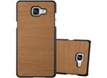Cadorabo Cover Per Samsung Galaxy A5 2016 Cover Protettiva In Marrone Custodia Rigida Look Legno Cover Per Cellulare