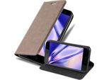 Cadorabo Cover Per Htc U Play Cover Protettiva In Marrone Custodia Per Cellulare Cover Chiusura Magnetica