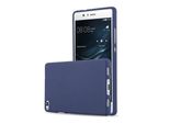 Cadorabo Copertura Protettiva Per Huawei P8 Custodia In Blu Telefono Cellulare Tpu Etui Cover Case