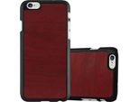 Custodia Cadorabo Per Apple Iphone 6 Plus / 6S Plus Custodia Protettiva In Rosso Custodia Rigida In Legno Custodia Per Telefono Cellulare