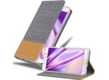 Cadorabo Custodia Per Samsung Galaxy A9 2016 Custodia Protettiva In Grigio Custodia Per Cellulare Custodia A Libro Cover