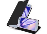 Cadorabo Custodia Per Cellulare Per Samsung Galaxy A3 2017 Custodia Protettiva In Nero Cover Etui Book Case Booklet