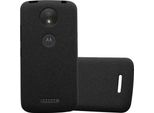 Cadorabo Custodia Protettiva Per Motorola Moto C Plus Custodia In Nero Per Telefono Cellulare Tpu Etui Cover Case