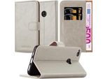 Cadorabo Cover Per Huawei P8 Lite 2017 / P9 Lite 2017 Cover Protettiva In Marrone Cover Telefono Cellulare Cover Libro Case Case Lusso