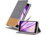 Cadorabo Custodia Per Lg K4 2017 Cover Protettiva In Grigio Custodia Per Cellulare Custodia A Libro Cover