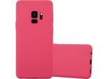Cadorabo Custodia Per Samsung Galaxy S9 Custodia Protettiva In Rosso Custodia Del Telefono Cellulare Tpu Custodia In Silicone Copertura