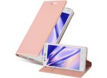 Cadorabo Custodia Per Cellulare Per Nokia 3 2017 Custodia Protettiva In Rosa Cover Etui Book Case Booklet