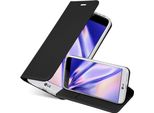 Cadorabo Custodia Per Cellulare Per Lg G5 Custodia Protettiva In Nero Cover Etui Book Case Booklet