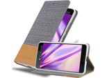 Cadorabo Custodia Per Htc U Ultra Custodia Protettiva In Grigio Custodia Per Telefono Cellulare Custodia A Libro Cover