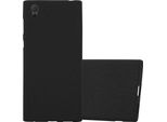 Cadorabo Copertura Protettiva Per Sony Xperia L1 Custodia In Nero Telefono Cellulare Tpu Etui Cover Case