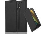 Cadorabo Custodia Per Motorola Moto E3 Custodia Protettiva In Nero Custodia Per Cellulare Cover Chiusura Magnetica