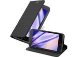 Cadorabo Custodia Per Motorola Moto E4 Plus Cover Protettiva In Nero Custodia Per Cellulare Cover Chiusura Magnetica