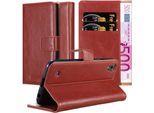 Cadorabo Cover Per Lg X Power Cover Protettiva In Rosso Cover Per Cellulare Cover Libro Custodia