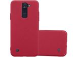 Cadorabo Custodia Protettiva Per Lg K8 2016 Custodia In Rosso Custodia Rigida Per Telefono Cellulare Cover