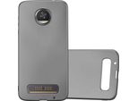 Cadorabo Cover Protettiva Per Motorola Moto Z2 In Grigio Custodia Del Telefono Cellulare Tpu Custodia In Silicone Custodia Cover