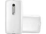 Cadorabo Custodia Protettiva Per Motorola Moto X Play In Argento Custodia Del Telefono Cellulare Custodia In Silicone Tpu Cover Case