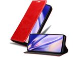 Cadorabo Custodia Per Huawei P30 Lite Custodia Protettiva In Rosso Custodia Per Cellulare Cover Chiusura Magnetica