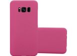 Cadorabo Custodia Protettiva Per Samsung Galaxy S8 In Rosa Custodia Rigida Cover Per Telefono Cellulare