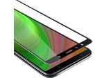 Cadorabo Pellicola Blindata Per Samsung Galaxy A7 2018 Pellicola Protettiva In Nero A Schermo Intero Vetro Temperato Di Protezione Del Display