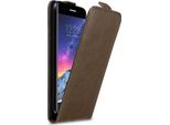 Cadorabo Custodia Per Lg K8 2017 Cover Protettiva In Marrone Flip Case Custodia Per Telefono Cellulare Case Cover