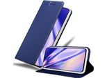 Cadorabo Custodia Per Cellulare Per Samsung Galaxy A90 5G Custodia Protettiva In Blu Cover Etui Book Case Booklet