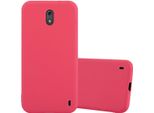 Custodia Cadorabo Per Nokia 2 2017 Cover Protettiva In Rosso Custodia Per Telefono Cellulare Tpu Custodia In Silicone Cover