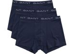Gant - Boxer Da Uomo (Confezione Da 3) GT5931 (L) (Blu)