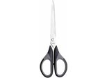 Gastromax 634-11 Forbici 18 Cm, Nero/Argento