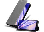Cadorabo Cover Per Huawei P20 Cover Protettiva In Grigio Custodia Per Cellulare Cover Chiusura Magnetica