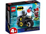 Lego 76220 Dc Batman Vs. Harley Quinn, Set Di Supereroi Con Figure D'azione, Skateboard E Moto, Per Bambini E Bambine Dai 4 Anni In Su