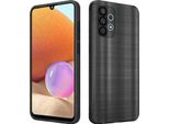 Cadorabo Cover Per Samsung Galaxy A32 5G Cover Protettiva In Nero Custodia Per Telefono Cellulare Tpu Custodia In Silicone Custodia