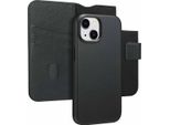 Custodia Per Iphone 15 - Vera Pelle - Custodia Accezz Flip Cover/2 In 1 - Nero