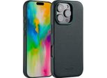 Custodia Per Iphone 16 Pro - Vera Pelle - Custodia Rigida/Cover Accezz - Verde Scuro